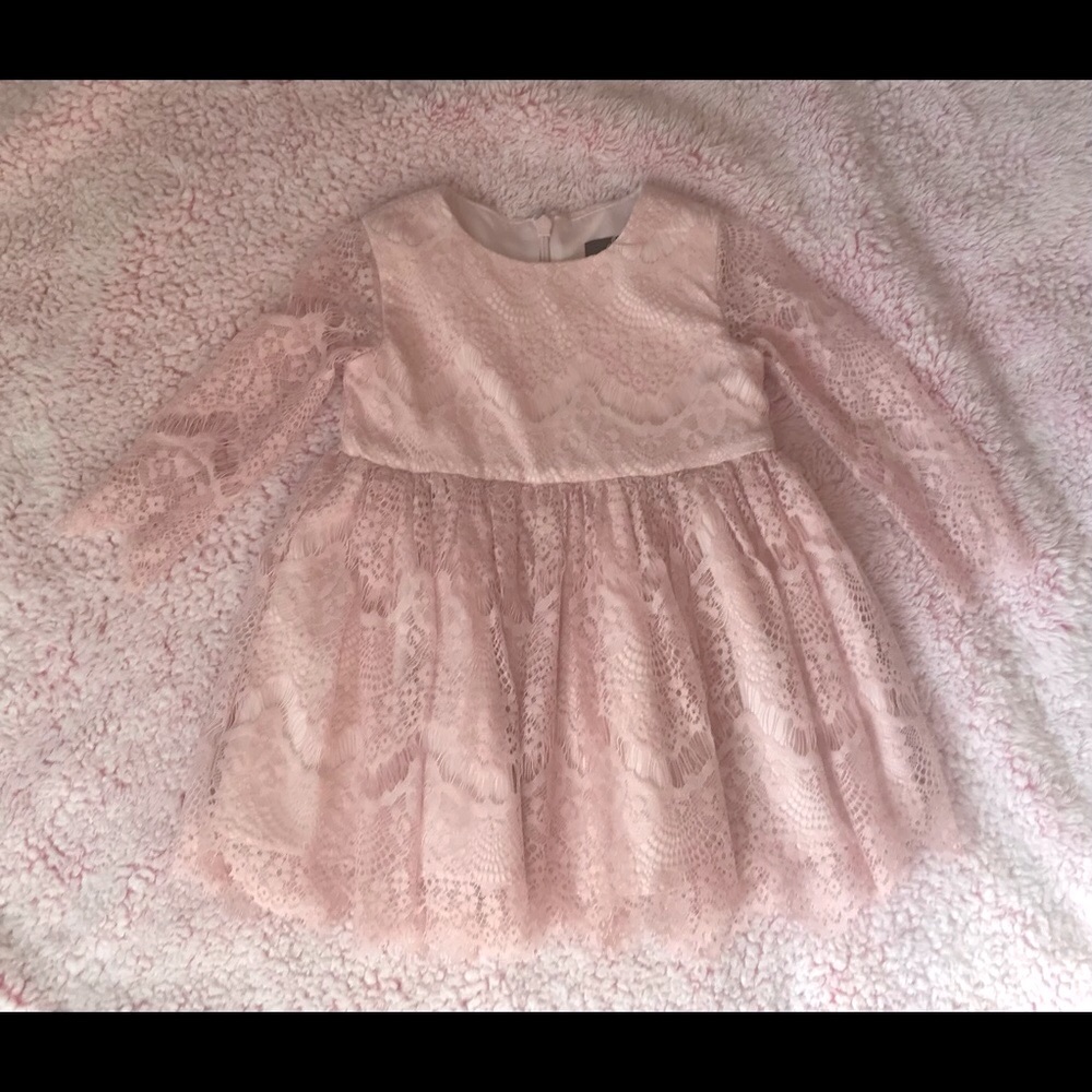 Bloomingdale’s Bardot Gertrude Dress Pink Lace